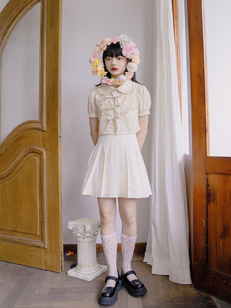 No-sleeves Flare Plain One-piece