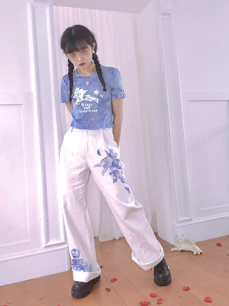 Angel Pail Wide Nichi Pants