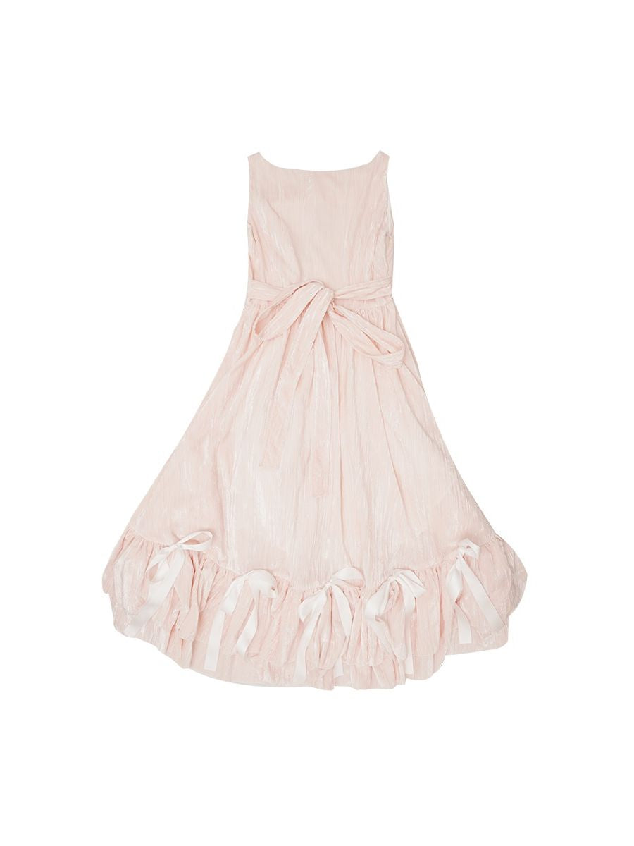 Princess Gothic Ribbon Fish-tail Frill One-piece