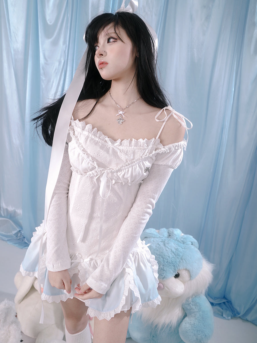 Hollow Lace Sunscreen Long-sleeved Bolero