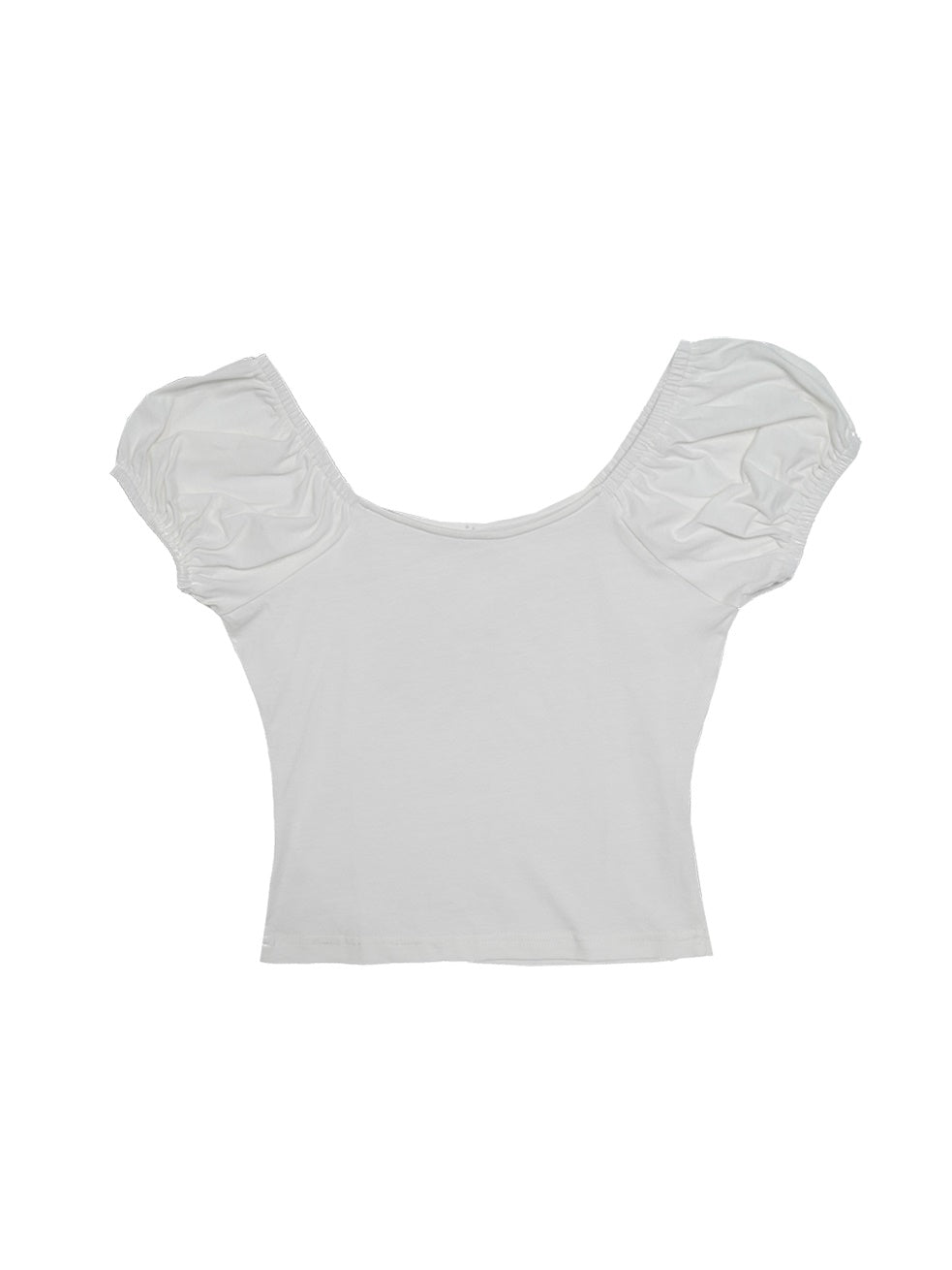 Angel Cat & Bunny Bow Round Neck T-shirt