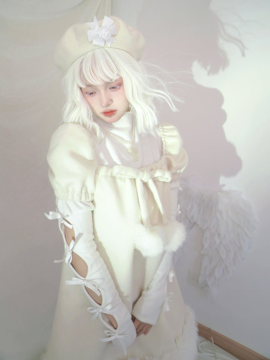 Sleeve-cut Ribbon Nichi Cutsew