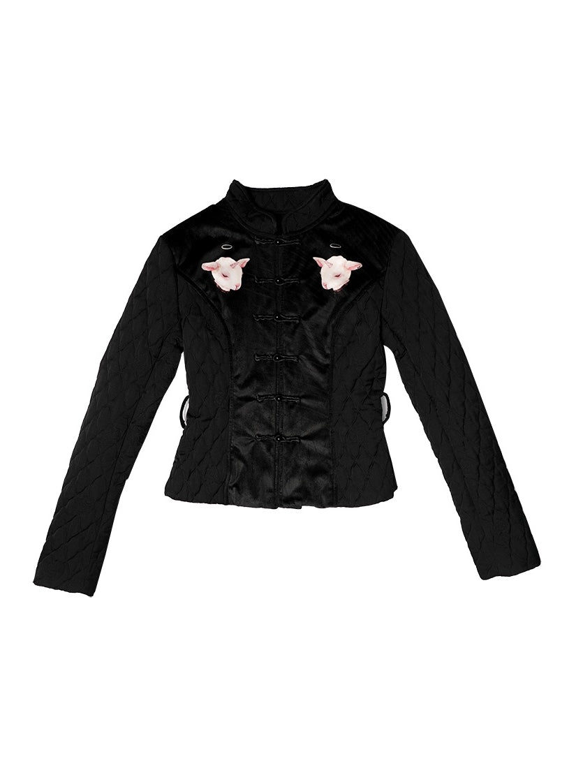 Sheep Unique Chinese Quilting Tops