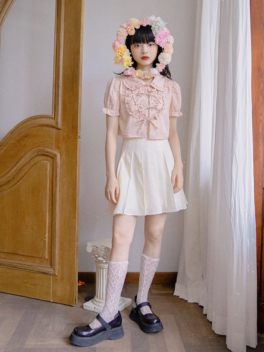 No-sleeves Flare Plain One-piece