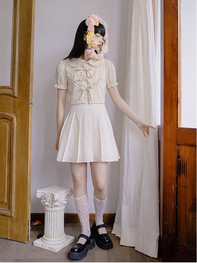 No-sleeves Flare Plain One-piece