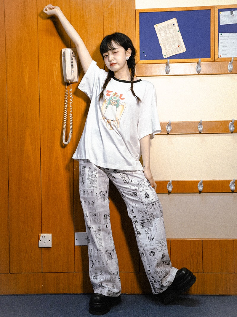 Angel Pail Wide Nichi Pants