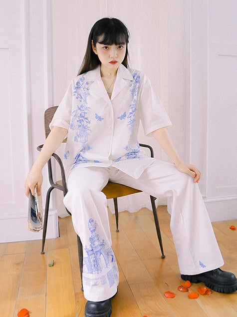 Angel Pail Wide Nichi Pants