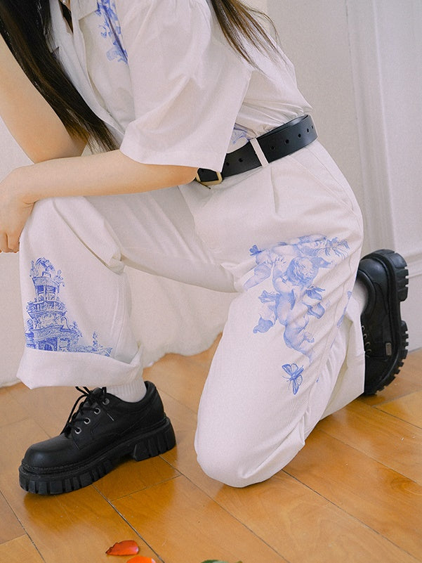 Angel Pail Wide Nichi Pants