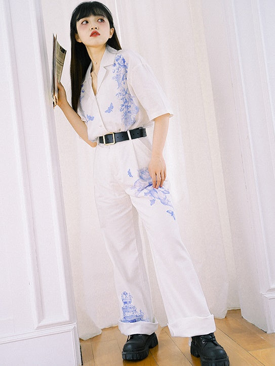 Angel Pail Wide Nichi Pants