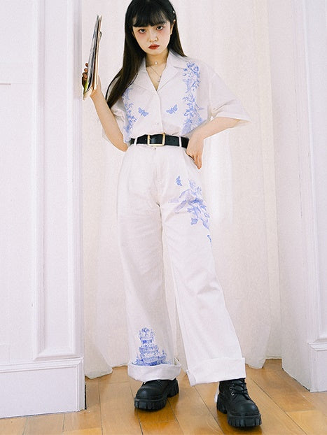 Angel Pail Wide Nichi Pants