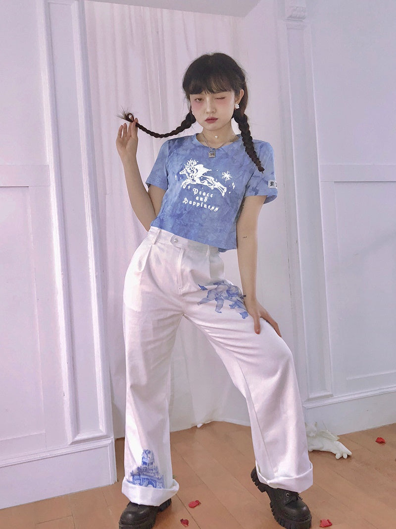 Angel Pail Wide Nichi Pants