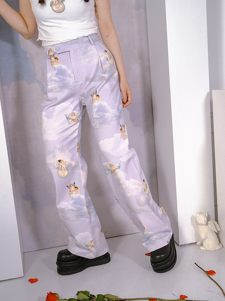Angel Pail Wide Nichi Pants