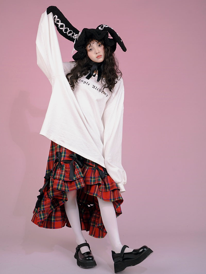 Oversize Loose Print Cutsew