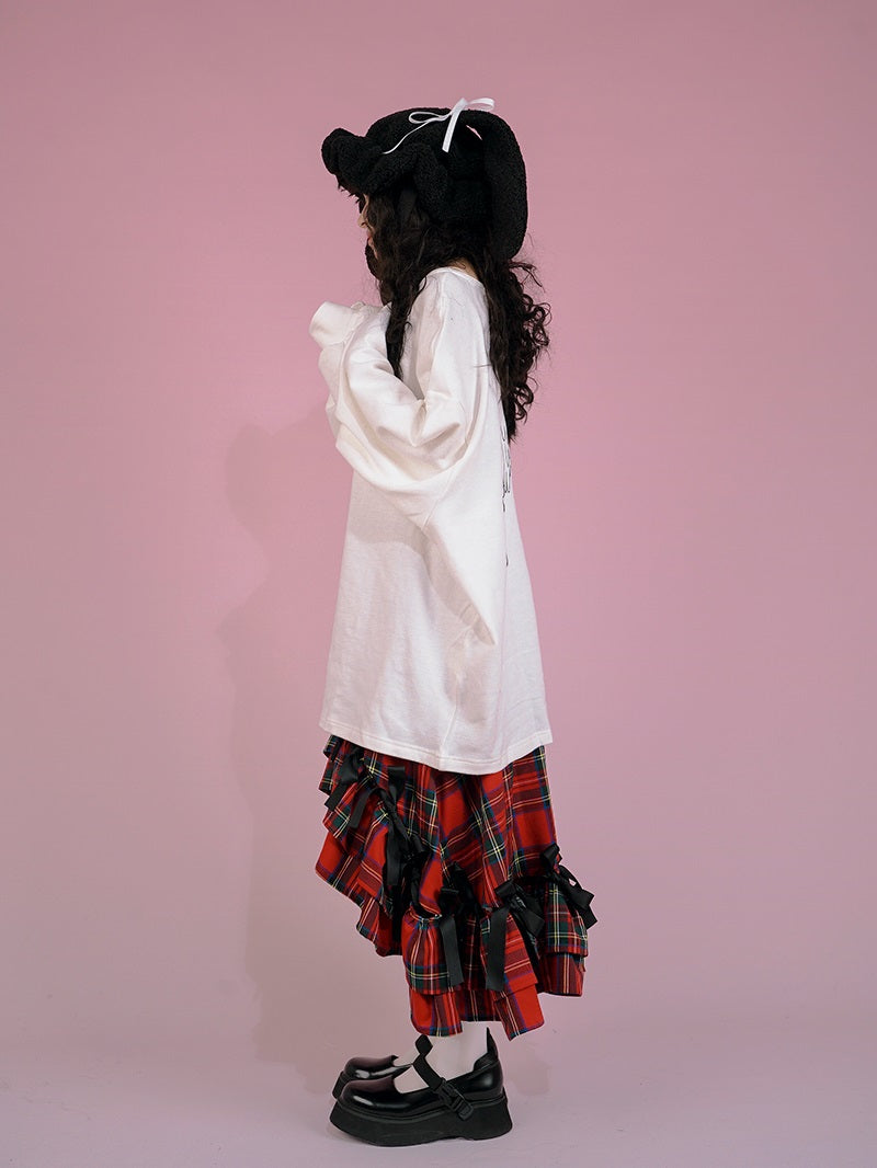 Oversize Loose Print Cutsew