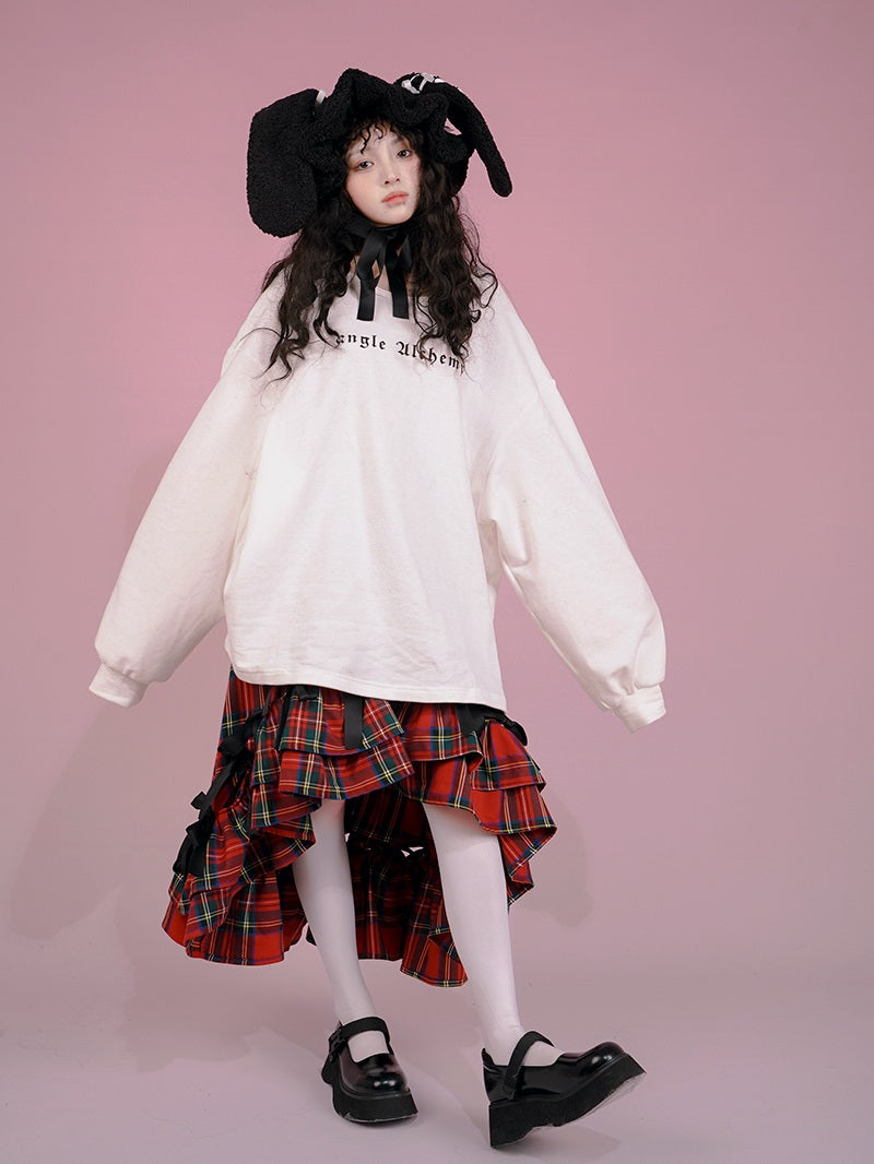 Oversize Loose Print Cutsew