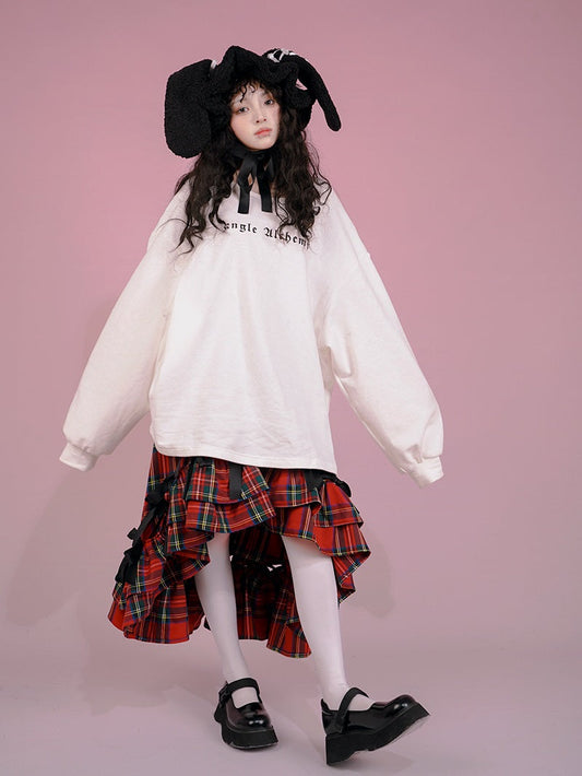 Oversize Loose Print Cutsew