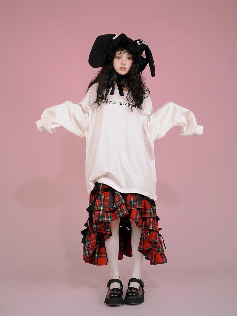 Oversize Loose Print Cutsew