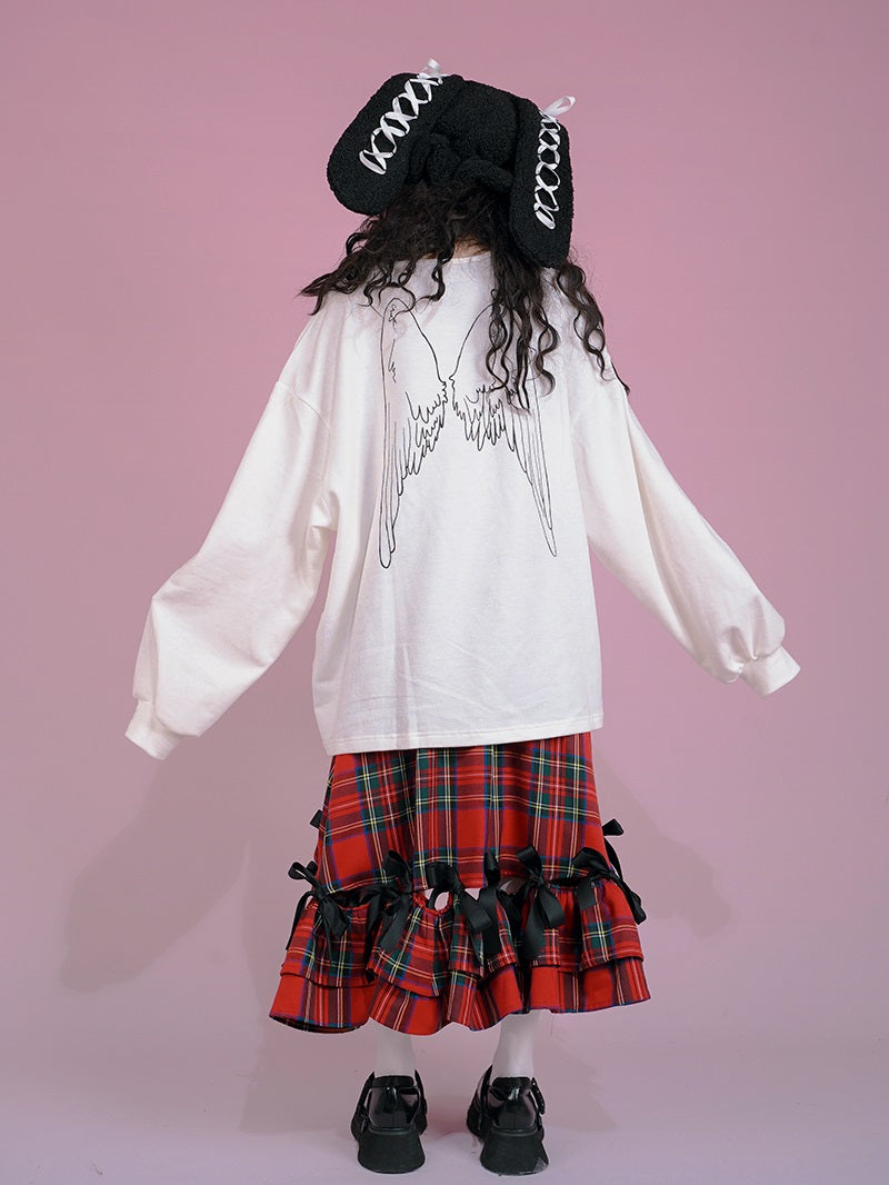 Oversize Loose Print Cutsew