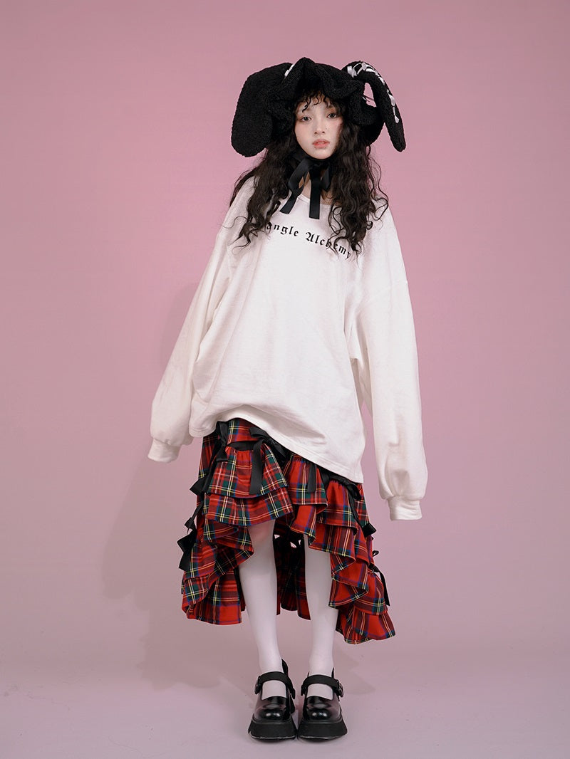 Oversize Loose Print Cutsew
