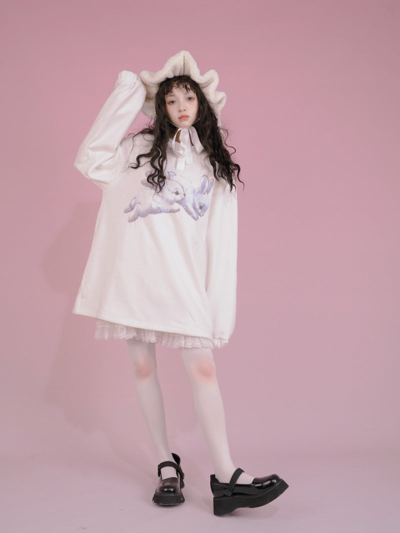 Bare Rabbit Cute Oversize Cutsew