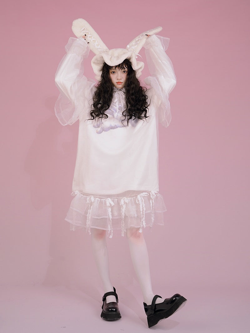 Bare Rabbit Cute Oversize Cutsew