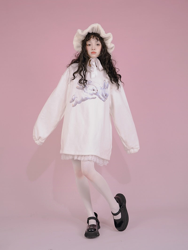 Bare Rabbit Cute Oversize Cutsew