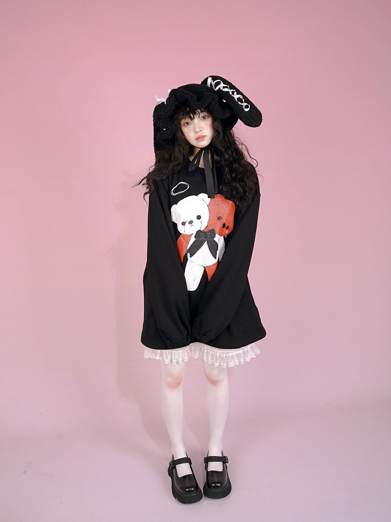 Bare Rabbit Cute Oversize Cutsew