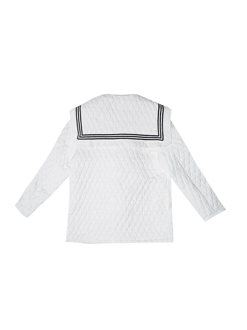 Sailor Frill Quilting Girly Jacket