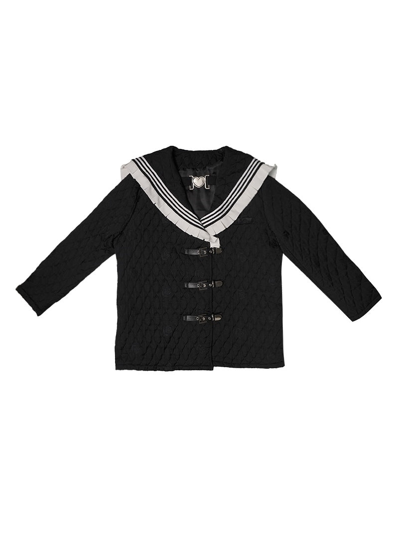 Sailor Frill Quilting Girly Jacket