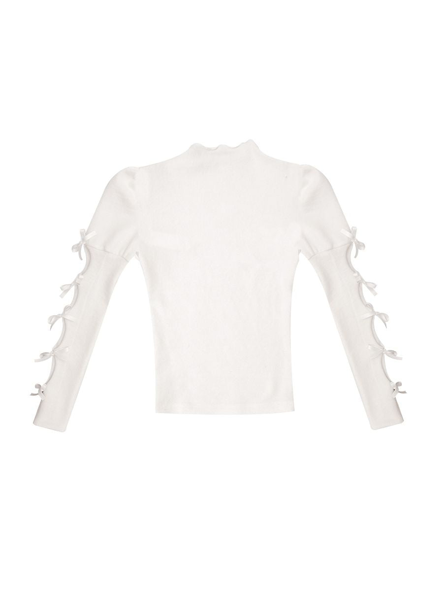 Sleeve-cut Ribbon Nichi Cutsew