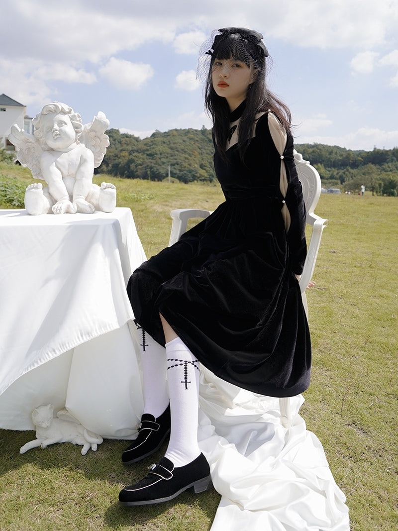 Velvet Butterfly Vintage Pearl One-piece