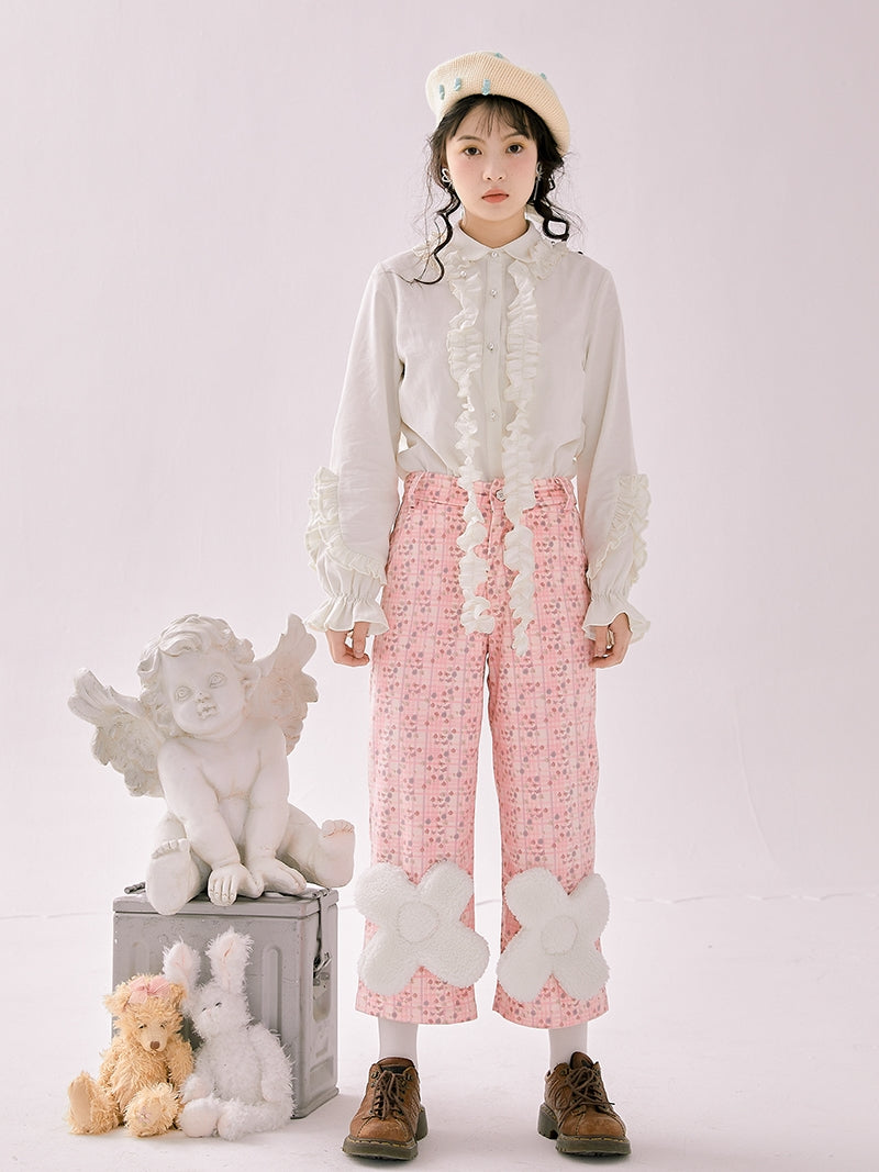 Frill Cute Unique Blouse