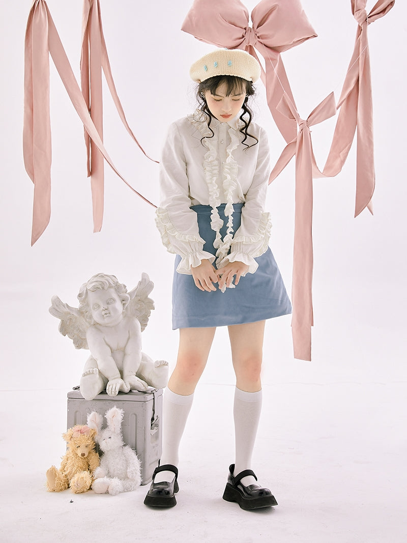 Frill Cute Unique Blouse