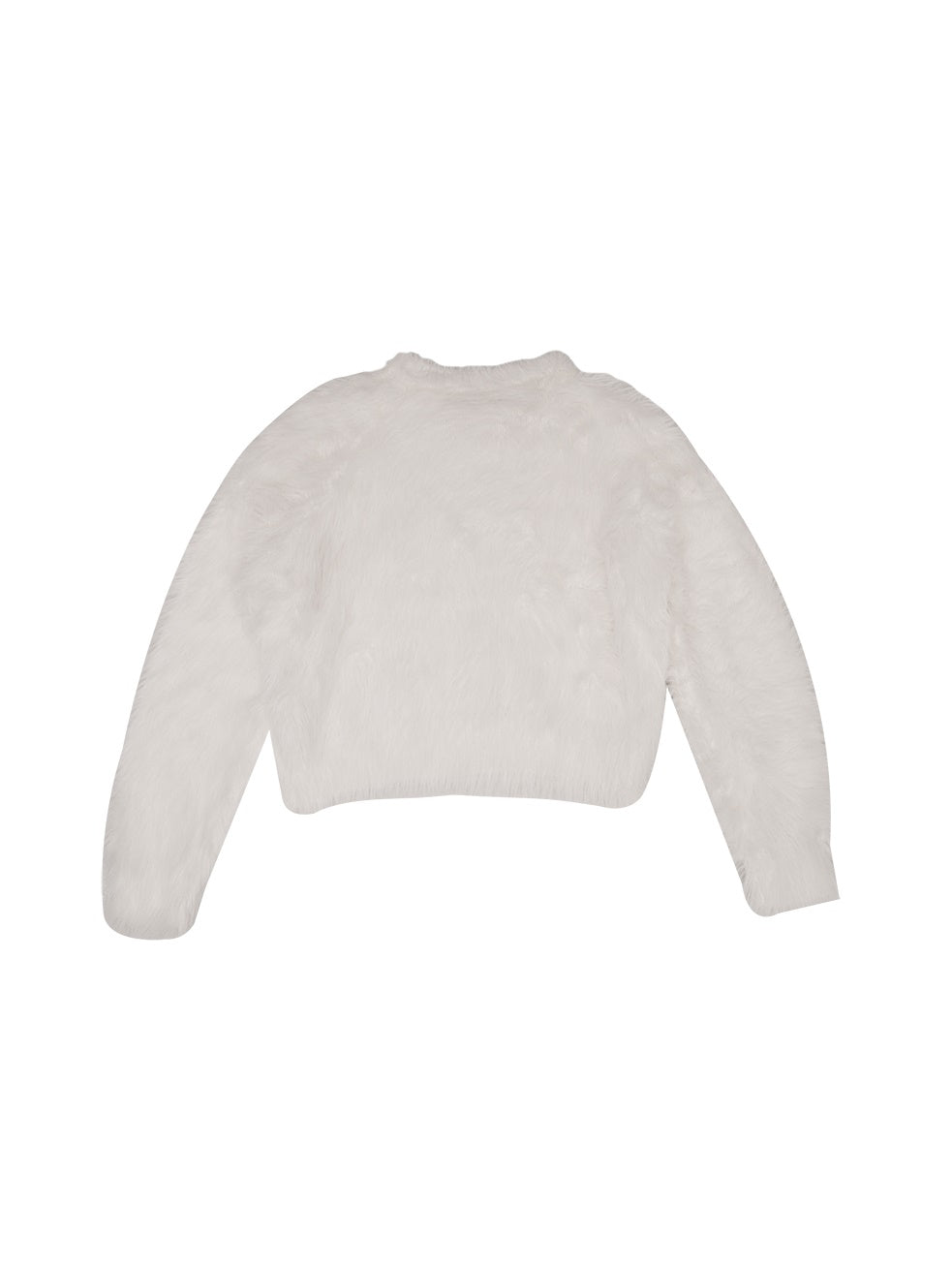 Imitation Mink Soft Round Neck Sweater