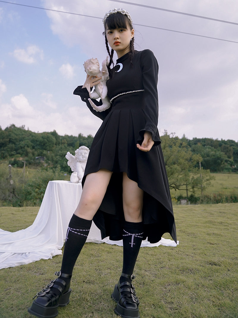 Fish-tail Pearl Flare Classy One-piece