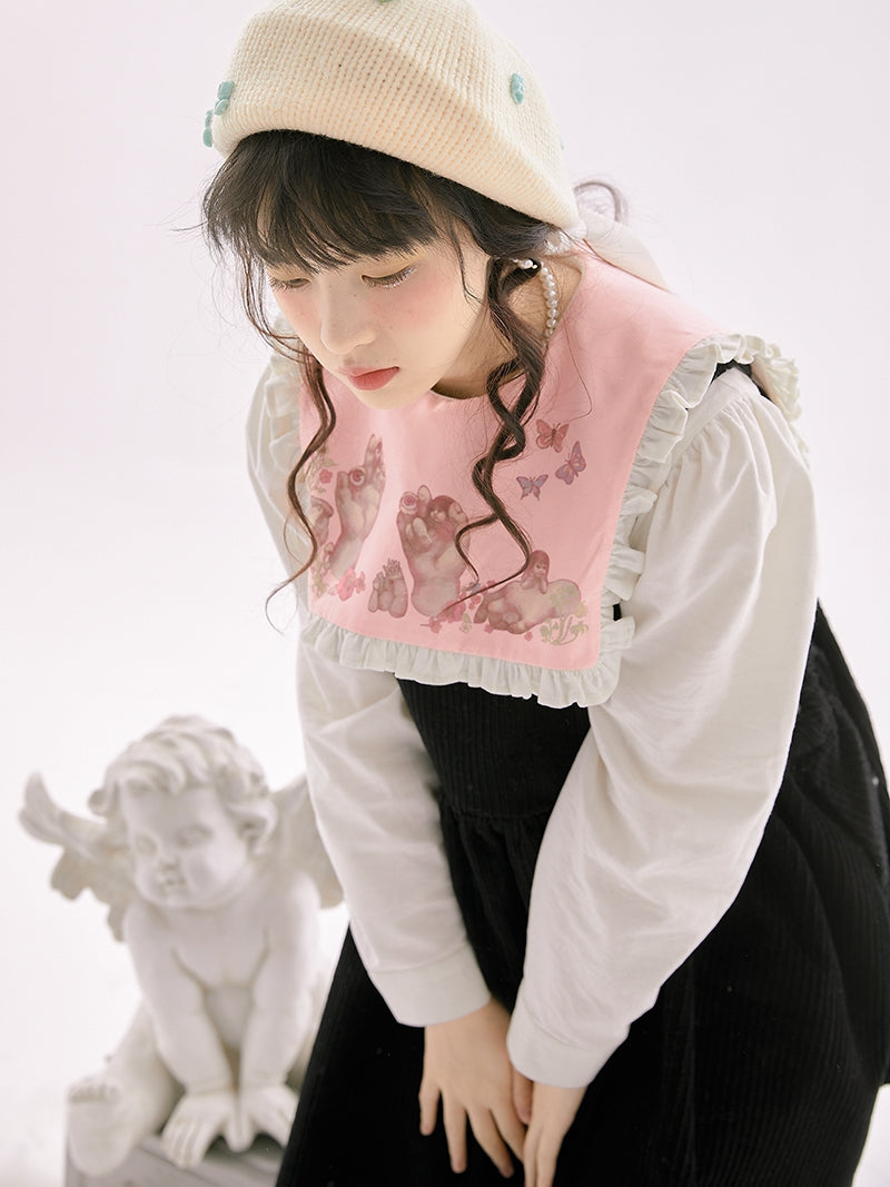 Fairy Frill Lace Girly Blouse