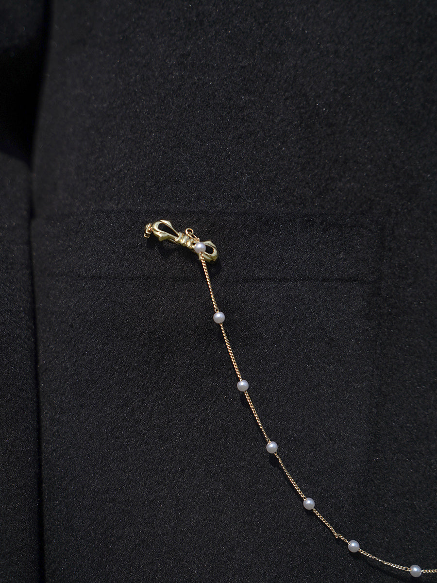 Chain Accessory Accent Brooch