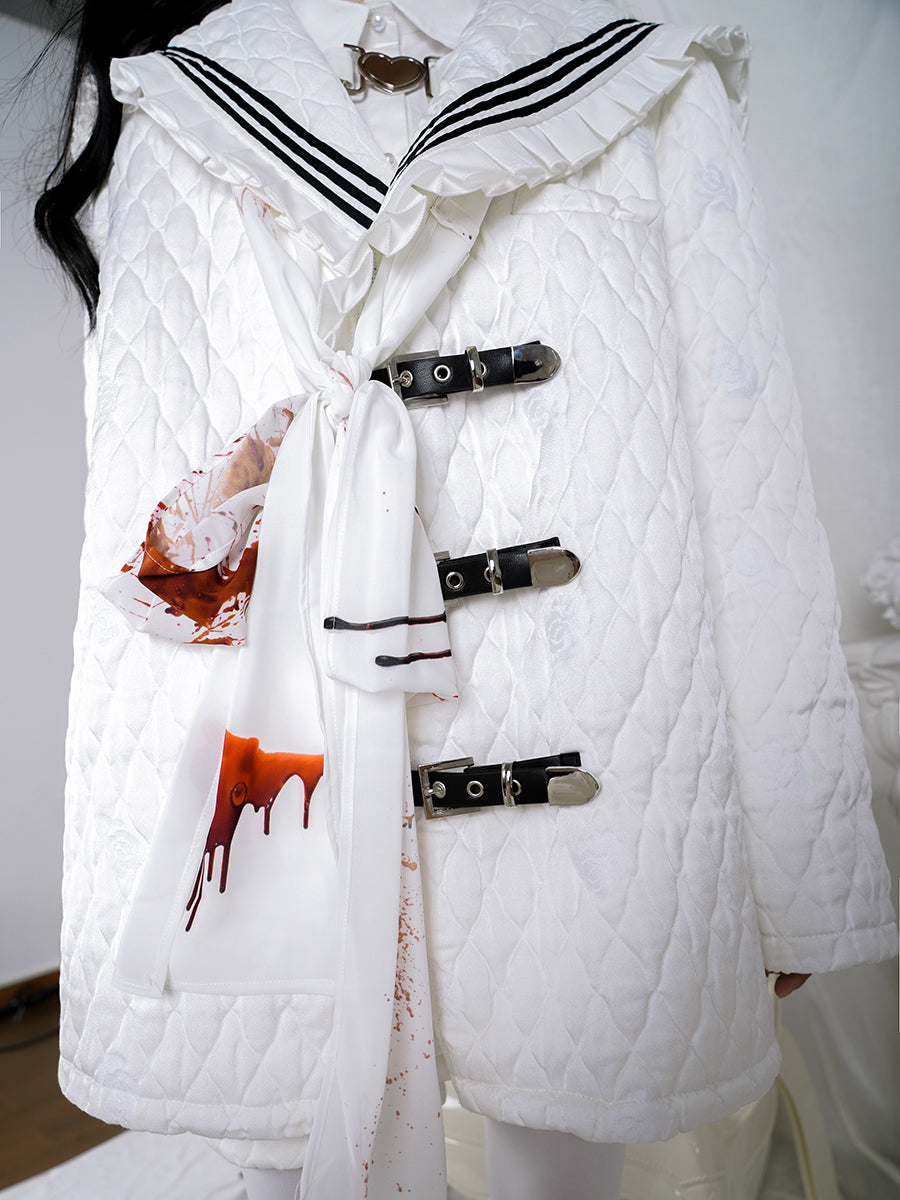 Blood Gothic Eerie Scarf