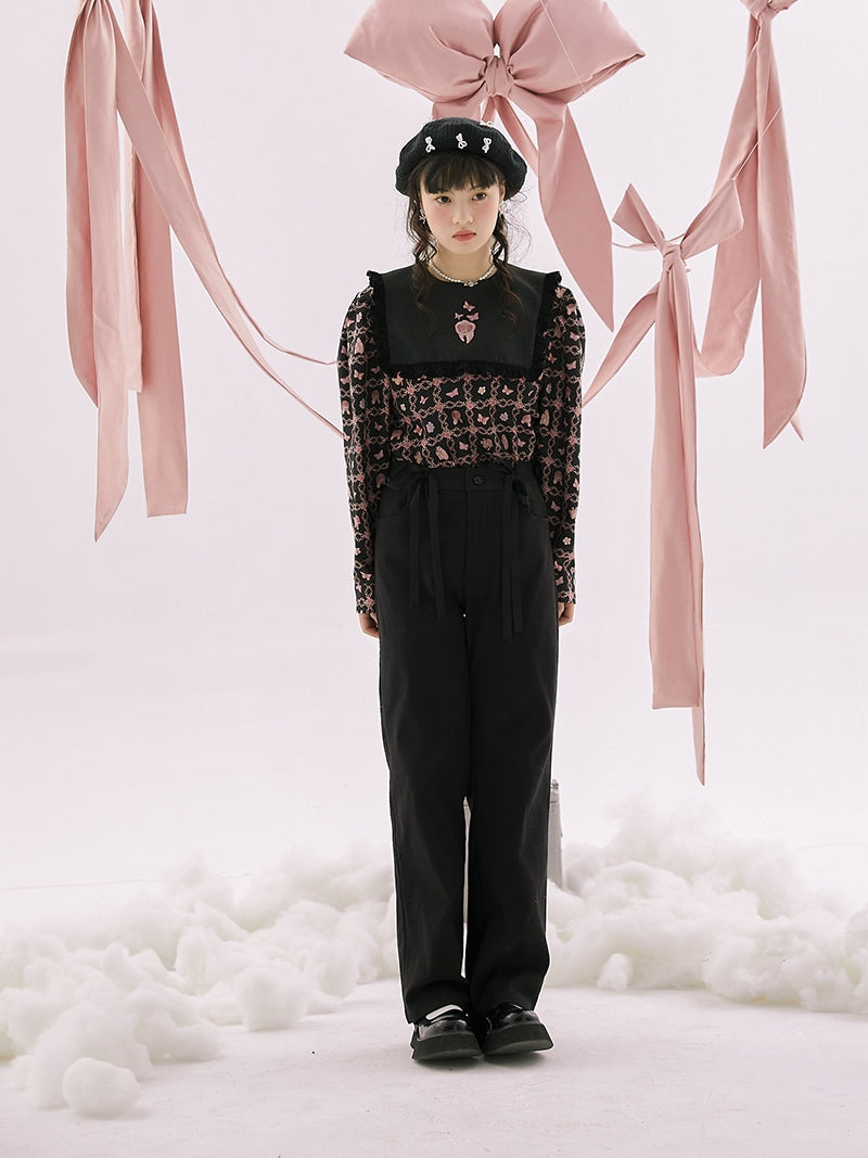 Fairy Frill Lace Girly Blouse