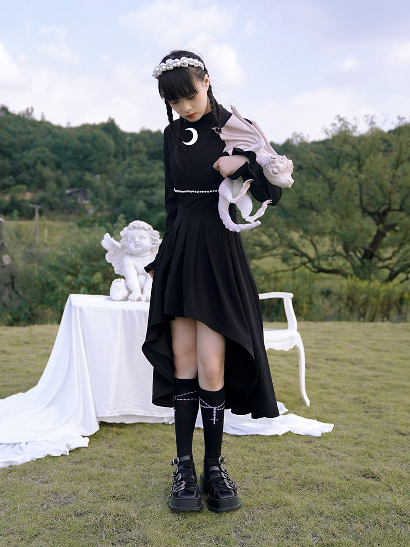 Fish-tail Pearl Flare Classy One-piece