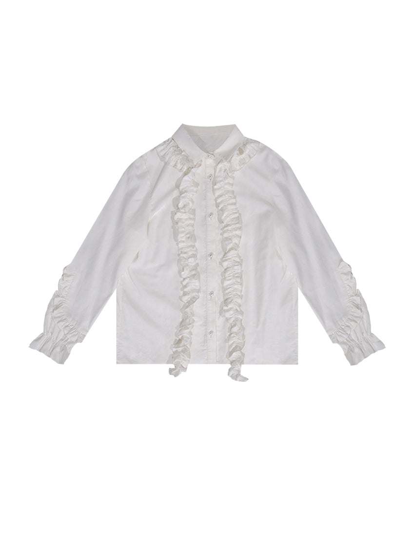 Frill Cute Unique Blouse