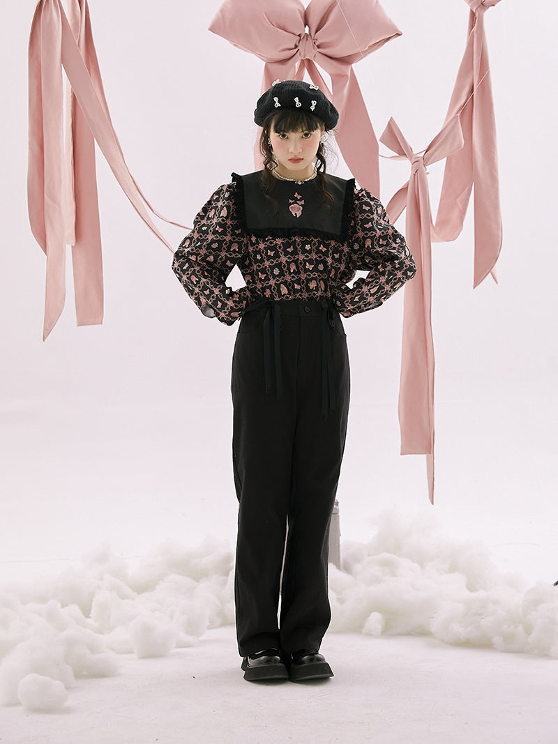 Fairy Frill Lace Girly Blouse