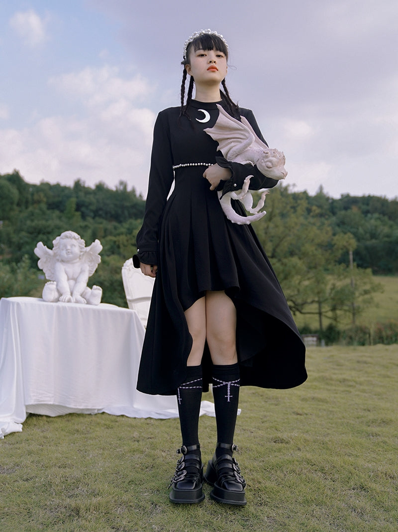 Fish-tail Pearl Flare Classy One-piece