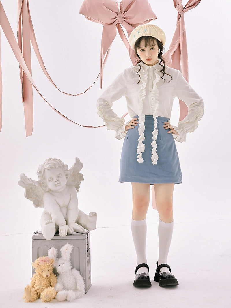 Frill Cute Unique Blouse