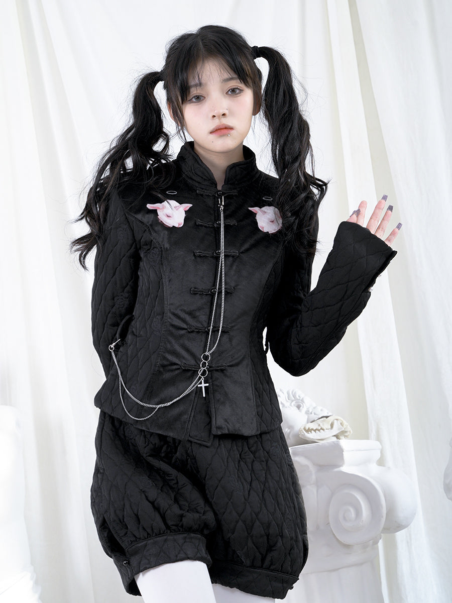 Sheep Unique Chinese Quilting Tops