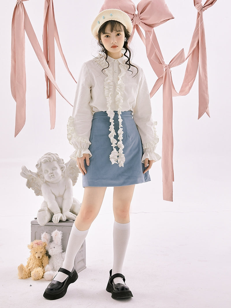 Frill Cute Unique Blouse