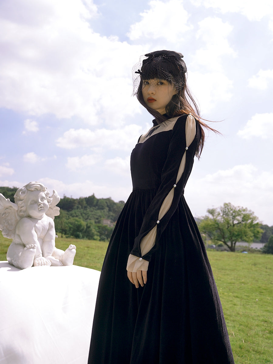 Velvet Butterfly Vintage Pearl One-piece