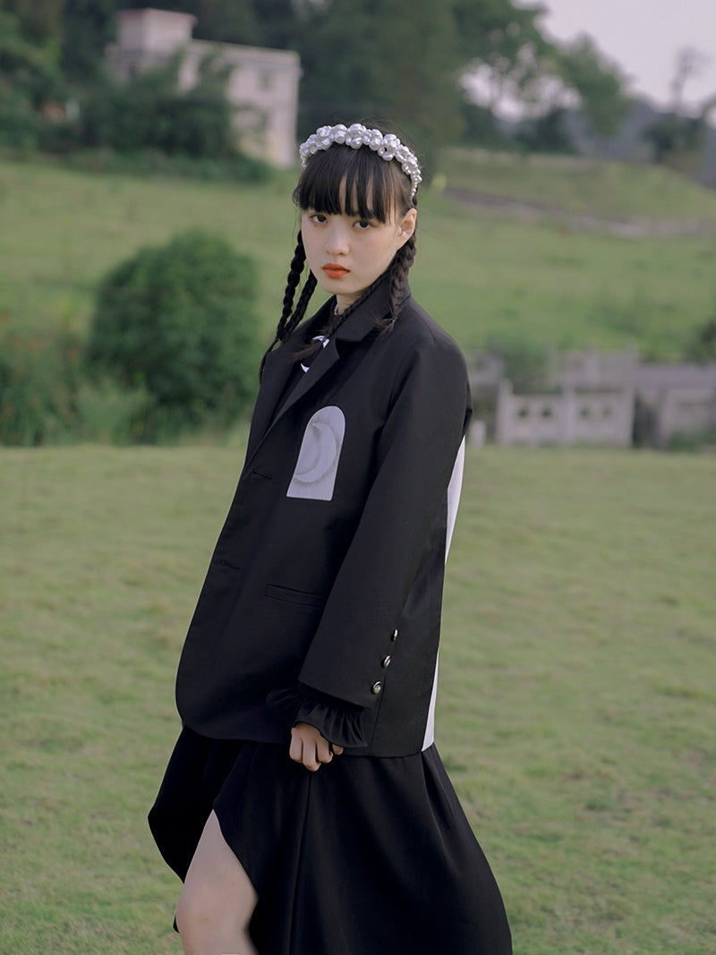 Fish-tail Pearl Flare Classy One-piece