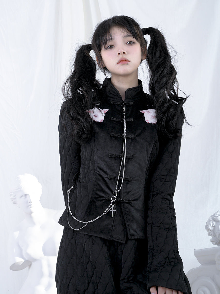 Sheep Unique Chinese Quilting Tops