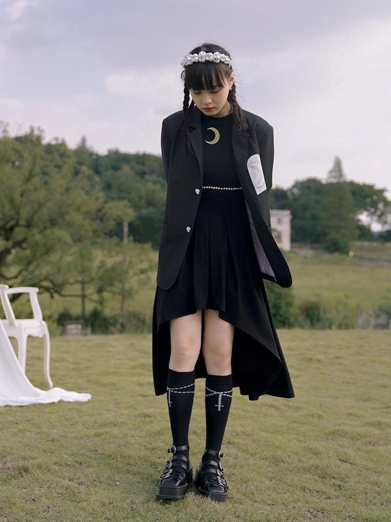 Fish-tail Pearl Flare Classy One-piece